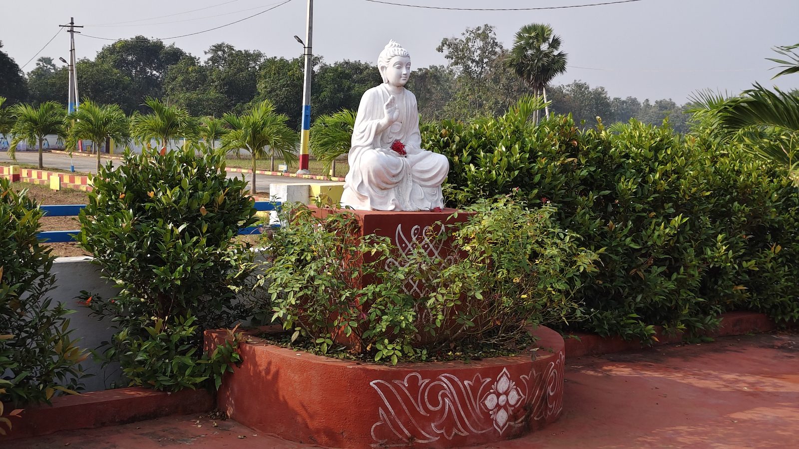 AKR Garden City — Buddha statue garden feature